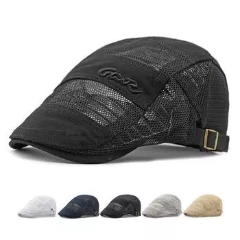 Мужская кепка с козырьком, весна-лето, сетчатый дышащий берет, женская кепка Forward темно-синий