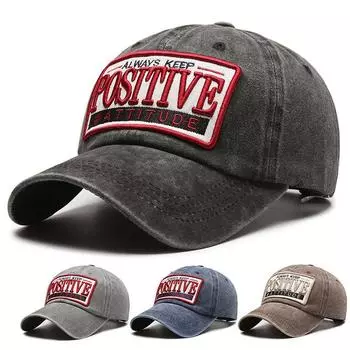 Мужская кепка с вышивкой на весну и осень, бейсболка с солнцезащитным кремом, шляпа Snapback, шляпа с солнцезащитным козырьком, шляпа для рыбалки, кепка с козырьком коричневый