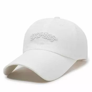 Мужская кепка весна-лето с вышитыми буквами из сетчатой ткани, дышащая, быстросохнущая, женская, солнцезащитная, спортивная, бейсбольная кепка белый