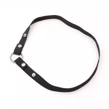 Мужская клетка целомудрия с эластичным поясом против провисания и стопорным кольцом CB.