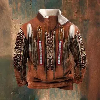 Мужская контрастная лоскутная толстовка с капюшоном, мужские толстовки с капюшоном, повседневные свободные толстовки с длинным рукавом, осенние мужские топы с воротником-стойкой на молнии L