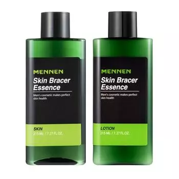 Мужская косметика Mennen Skin Bracer Essence Skin + Lotion набор из 2 предметов, 1 предмет, 215 мл