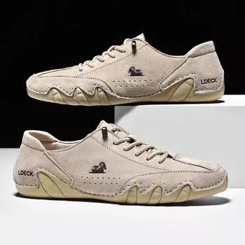 Мужская кожаная повседневная обувь. Бесплатная доставка. Кроссовки. Низкие удобные итальянские мужские туфли. Роскошные дизайнерские лоферы. Мокасины. Мужская обувь. 40