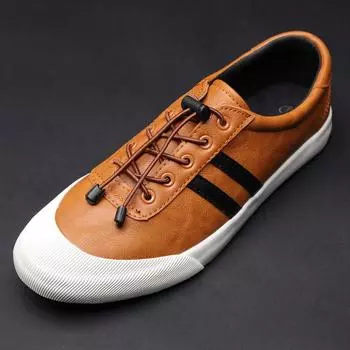 Мужская кожаная повседневная обувь высокого качества, весна-осень, новая трендовая обувь, крутые лоферы на плоской подошве, дизайнерская обувь, мужская обувь на плоской подошве Botas Hombre 38 чёрный