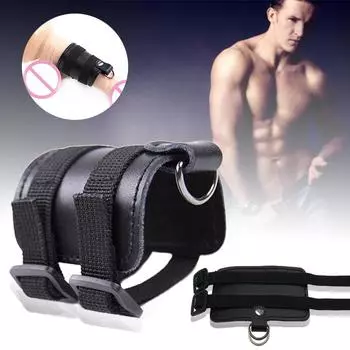 Мужская кожаная вешалка для пениса, увеличитель выпрямления, удлинения, весовое устройство «сделай сам»