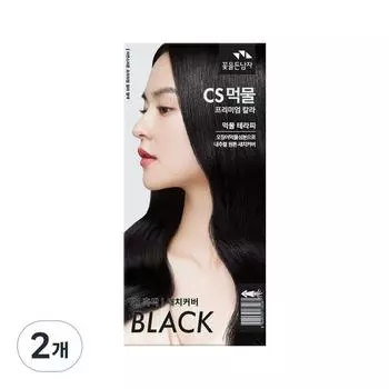 Мужская крем-краска для волос CS Ink Premium, N1 (30) Черный, 2 корейских ухода за волосами