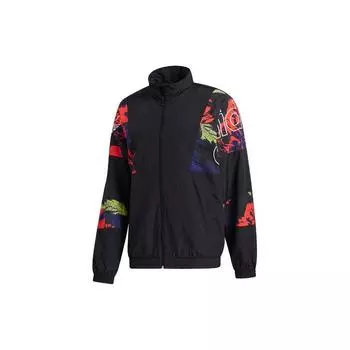 Мужская куртка Adidas Fstv Tracktop Slim Fit, верхняя одежда, черная GJ7772 XS