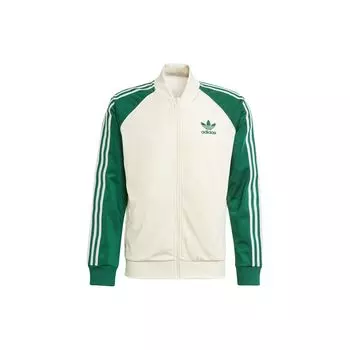 Мужская куртка Adidas Originals Sst Track Top зеленая IS1403 XS