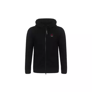 Мужская куртка Air Jordan с капюшоном на молнии во всю длину, черная AV2291-010 S
