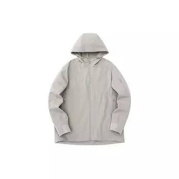 Мужская куртка Anta Solid Color с капюшоном и застежкой-молнией и длинным рукавом 152310621-1 XL