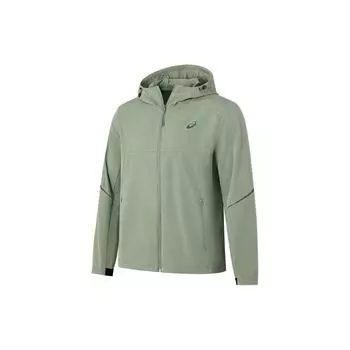 Мужская куртка Asics Reflective Logo Hooded Casual Zip Jacket Military-Green 2011D070-020 M