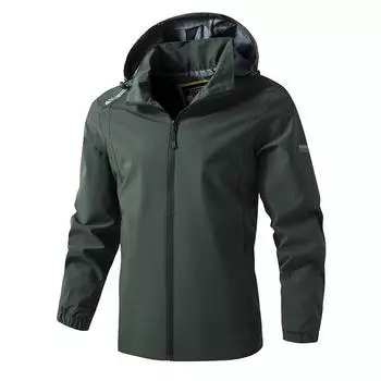 Мужская куртка большого размера, мужская куртка для альпинизма, мужская свободная и универсальная штурмовая куртка 8XL