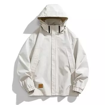 Мужская куртка для активного отдыха на весну и осень, ветрозащитная и водонепроницаемая, мужская спортивная повседневная куртка для пар, ветровка, женская куртка L