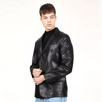 Мужская куртка из натуральной кожи, мужская куртка