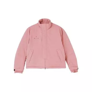 Мужская куртка Jordan Solid Color Logo с воротником-молнией из хлопка, розовая DV1618-689 L