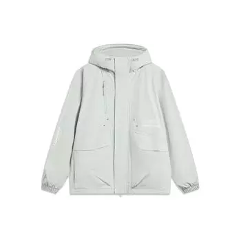 Мужская куртка Li Ning CF Print Letter с капюшоном и застежкой-молнией AJDU249-3 XL