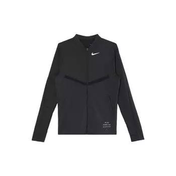 Мужская куртка на молнии с логотипом Nike Верхняя одежда черная DQ4756-010 XXL