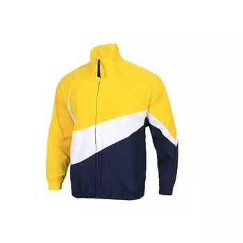 Мужская куртка Nike Big Swoosh Woven Colorblock, желтая AR3133-728 M