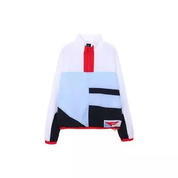 Мужская куртка Nike M NK Flight с полумолнией, белая CN8509-436 XL