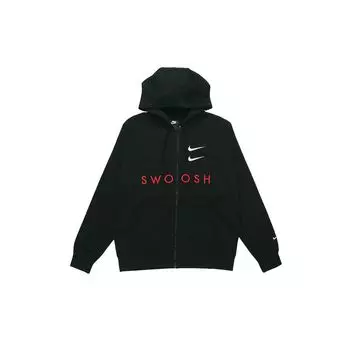 Мужская куртка Nike Swoosh с двойным крючком, верхняя одежда, черная CT7363-010 M