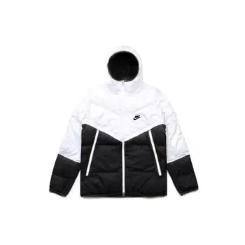 Мужская куртка-пуховик с капюшоном Nike Sportswear Down-Fill Windrunner, белая CU4405-100 L