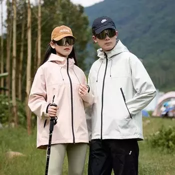Мужская куртка-пуховик три в одном, женская куртка для активного отдыха, ветрозащитная и водонепроницаемая, для походов и альпинизма S