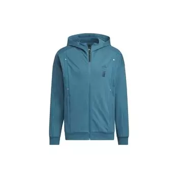 Мужская куртка с капюшоном Adidas Essential с логотипом Верхняя одежда Indigo IA8103 M