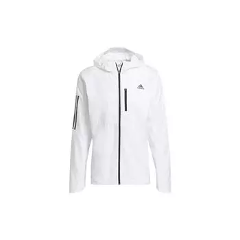 Мужская куртка с капюшоном Adidas Own The Run, белая GJ9948 M