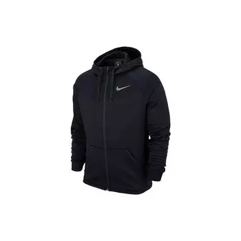 Мужская куртка с капюшоном на молнии Nike Therma Верхняя одежда темно-черная AJ4451-010 S