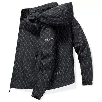 Мужская куртка с капюшоном на открытом воздухе. Верхняя рабочая куртка. Мужской плащ. XXXXXL