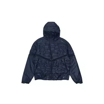 Мужская куртка с капюшоном Nike Aeroloft Down, верхняя одежда Obsidian CU7793-451 M