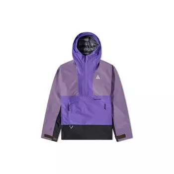 Мужская куртка с капюшоном в стиле пэчворк с логотипом Nike ACG, верхняя одежда фиолетового цвета DN3909-579 XL