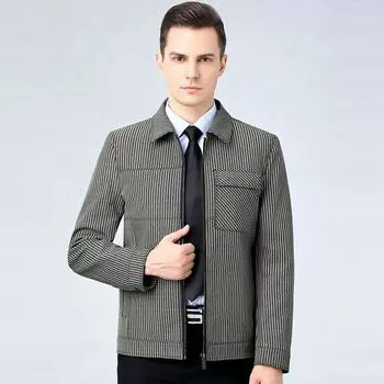 Мужская куртка с лацканами из натуральной кожи, весна-осень, новая зимняя бархатная мотоциклетная куртка в корейском стиле 170