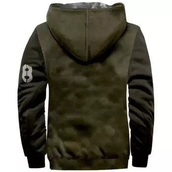 Мужская куртка с принтом флага, мужская весенне-осенняя повседневная трендовая куртка на молнии с капюшоном XL имбирный