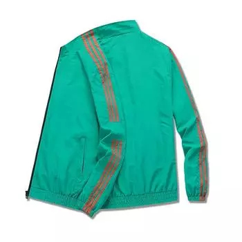 Мужская куртка с тремя планками, мужская куртка с воротником-стойкой, дышащий беговой костюм, спортивный топ на весну и осень XXXXXL белый