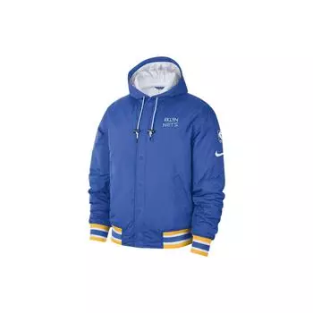 Мужская куртка с вышитым логотипом Nike Alphabet, верхняя одежда, королевский синий DR2435-463 XL