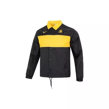 Мужская куртка с вышитым воротником Nike Spliced Design Logo Black DR2338-010 XL