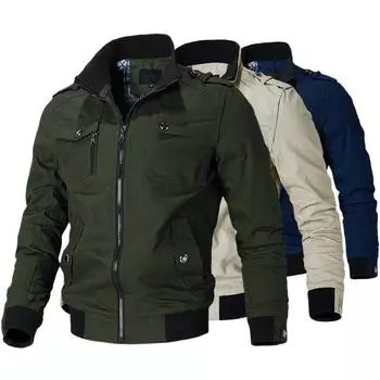 Мужская куртка, уличная свободная спортивная куртка для фитнеса и отдыха, ветровка M чёрный