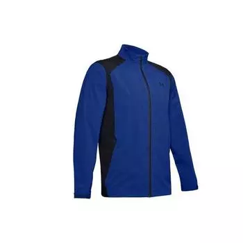 Мужская куртка Under Armour Portrush Rain с логотипом и контрастным воротником, синяя 1352108-400 M