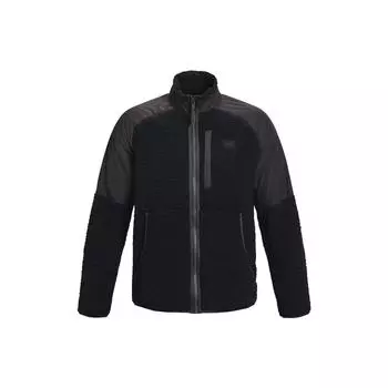 Мужская куртка Under Armour со сращенным воротником на молнии, черная 1373655-001 L