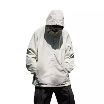 Мужская куртка Весна, Осень и Лето Куртка для активного отдыха Мужская куртка для хайкинга Чистая простая ветровка XXXXXL белый