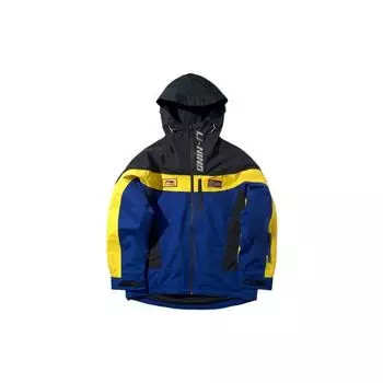 Мужская куртка-ветровка Li Ning New York Fashion Week Series Spliced Casual Sports, цвет ярко-королевский-синий AFDP631-1 M