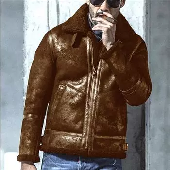 Мужская куртка зимнее пальто утолщенное многоцветное многоразмерное S