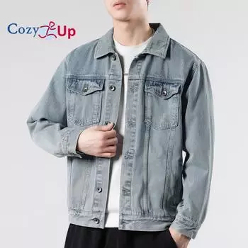 Мужская легендарная классическая куртка для всадника Cozy Up M синий