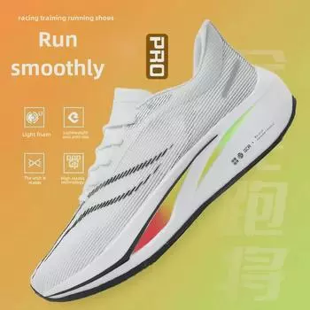 Мужская летняя дышащая модная спортивная обувь, беговые кроссовки Feidian 4C Carbon Plate, повседневная сетчатая обувь для пар 45