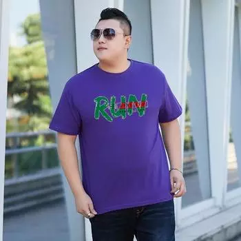 Мужская летняя футболка, эластичная дышащая футболка с коротким рукавом, повседневная удобная спортивная футболка больших размеров, хлопковая мягкая футболка M белый