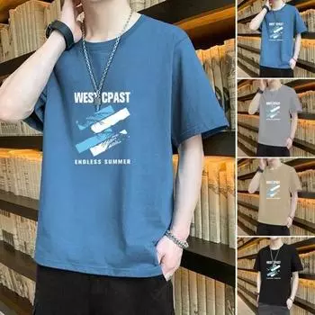 Мужская летняя футболка с короткими рукавами и отложным воротником, однотонный пуловер, свободный мягкий дышащий деловой повседневный мужской офисный топ L чёрный