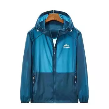 Мужская летняя легкая куртка от солнца больших размеров с капюшоном, походная куртка для рыбалки, походная куртка на открытом воздухе 4XL