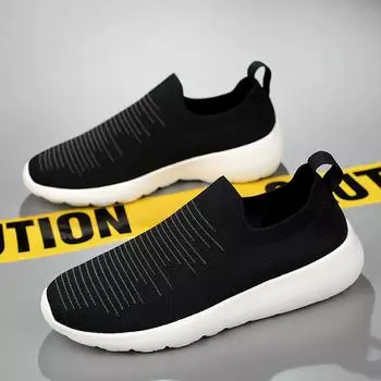 Мужская летняя обувь 2025 года для прогулок на свежем воздухе с мягкой подошвой, спортивная мода, сетчатая вулканизированная обувь, повседневные лоферы с плоской подошвой, женская теннисная обувь 36