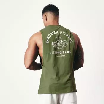 Мужская летняя повседневная майка с принтом для фитнеса, для бега на открытом воздухе, спортивная рубашка без рукавов M